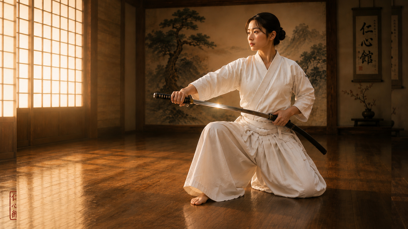Iaido training at Jinshinkan Australia